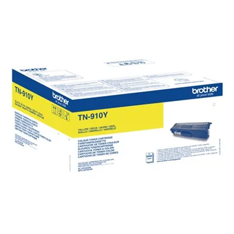 Toner Brother TN-910Y geel – afbeelding 1