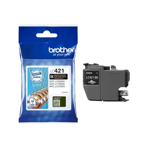 Brother LC-421BK - Schwarz - Druckerpatrone – Bild 1