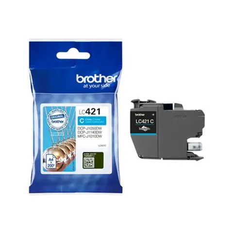 Brother LC-421C - Cyan - Druckerpatrone – Bild 1