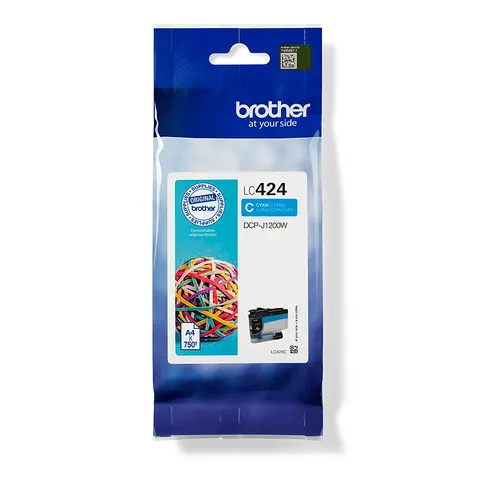 Brother LC-424C - Cyan - Druckerpatrone – Bild 1