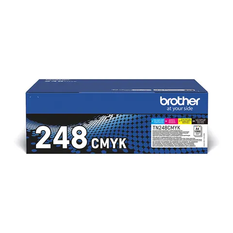 Brother TN-248CMYK Pack 4 colores – imagen 1