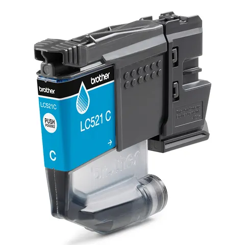 Brother LC-521C - Cyan - Druckerpatrone – Bild 1
