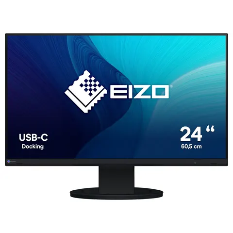 Monitor FlexScan LED IPS 23.8" EV2480-BK Full HD (Negro) - EIZO – imagen 1
