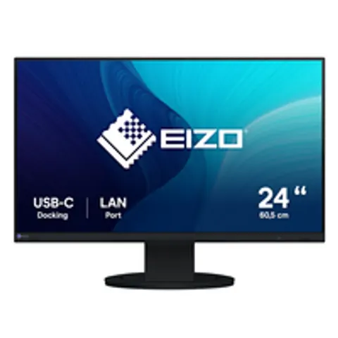 Monitor LED FlexScan 23.8" EV2490-BK Full HD (Negro) - EIZO – imagen 1