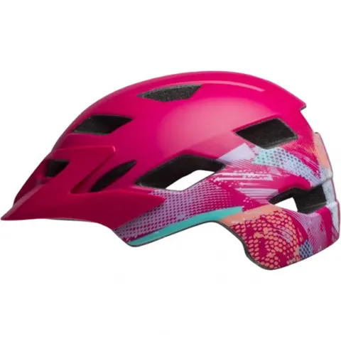 Bell Sidetrack, casco bici, junior, rosso – RED 47-54cm – immagine 1