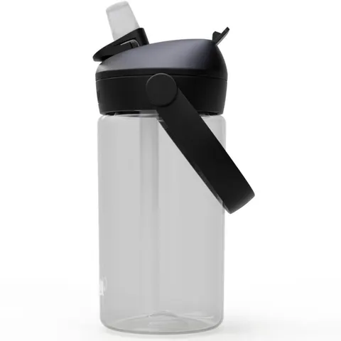 Camelbak Thrive Flip Straw, Trinkflasche, Kinder, klar – Clear 400ml – Bild 1