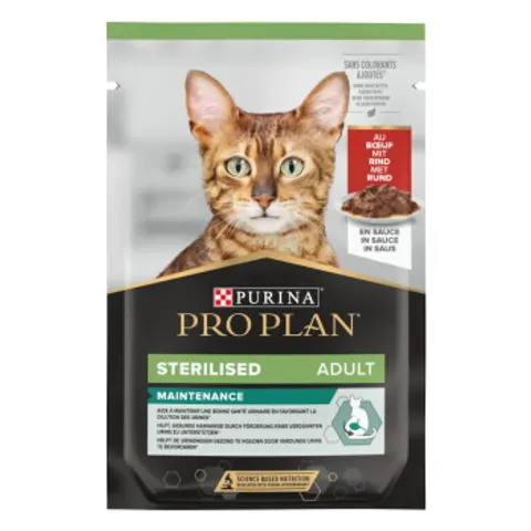 PRO PLAN Sterilized Nutrisavour Rind 26x85 g – Bild 1