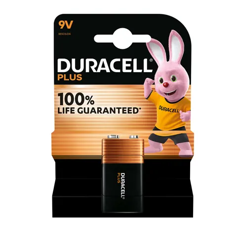 Duracell Plus Battery E-Block 9V MN1604 – image 1