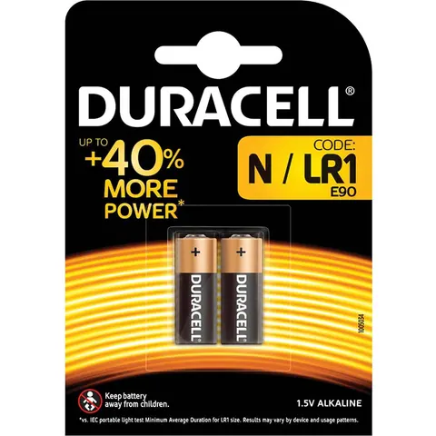 Duracell LR1 Battery - 2 Pack – image 1