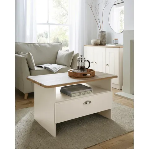 Brooke Coffee Table – Cream – image 1