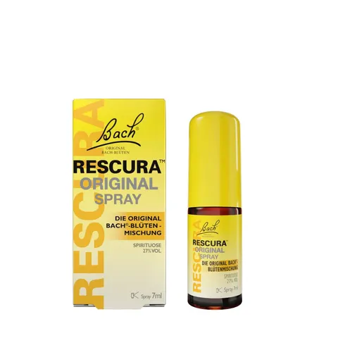 Bachblüten Original Rescura Spray mit Alkohol – Bild 1