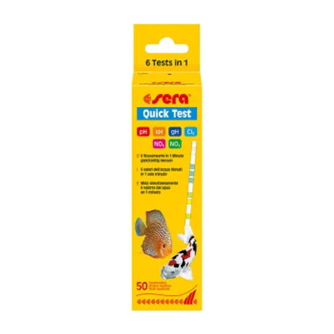 Sera Quick Test 50 bandelettes – image 1