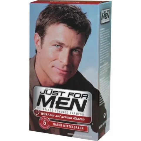 Just for men Tönungsshampoo mittelbraun – Bild 1