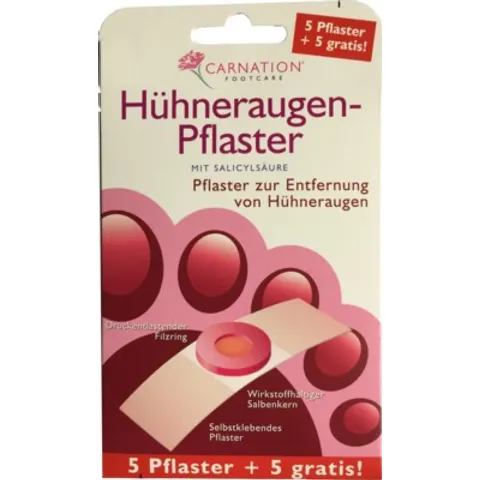 Carnation Hühneraugen-pflaster 5 + 5 gratis – Bild 1