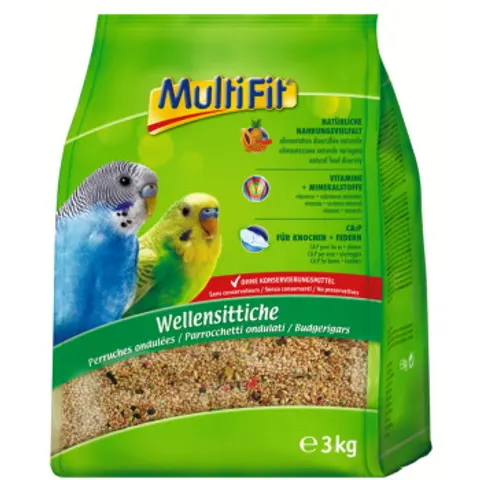MultiFit Wellensittichfutter 2 kg – Bild 1