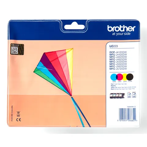 Brother LC223 Ink Cartridges - Black & Colour – image 1