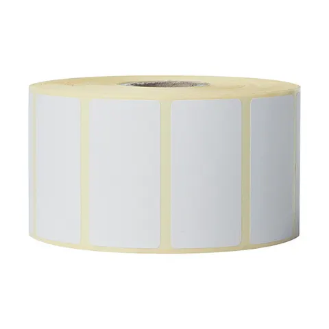 Brother BDE-1J026051-102 printer label White Self-adhesive printer label – image 1