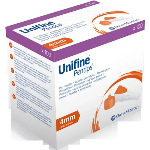 Unifine Pentips Kanüle 33 G 4 mm – Bild 1