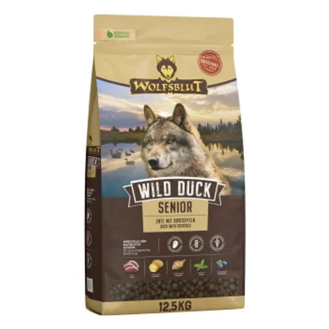 WOLFSBLUT Wild Duck Senior 12,5 kg – image 1