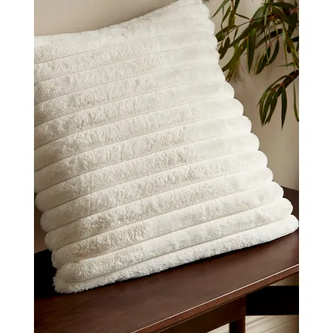 Cosy Ribbed Cushion – image 1