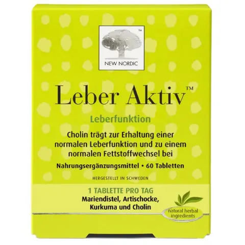 NORDIC Leber Aktiv Tabletten 60 St – Bild 1