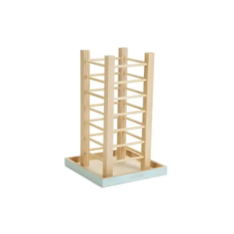 Beeztees Récipient en bois teinté – image 1