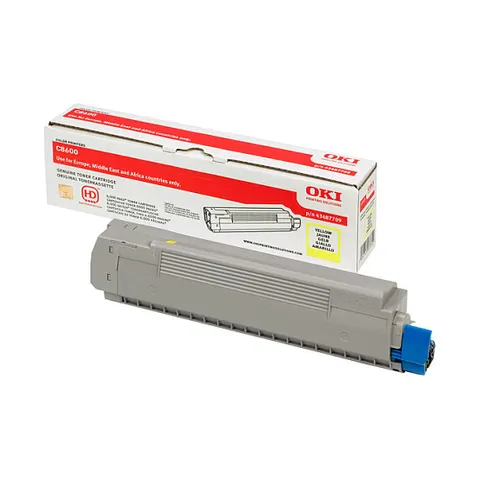 Oki 43487709 - Gelb - Toner – Bild 1