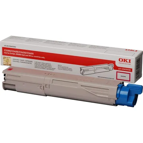 Oki 43459330 - Magenta - Toner – Bild 1