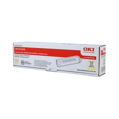 Oki C800 44059105 toner amarillo – imagen 1