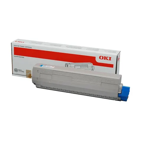 Toner Oki 44844507 niebieski (cyan) – zdjęcie 1