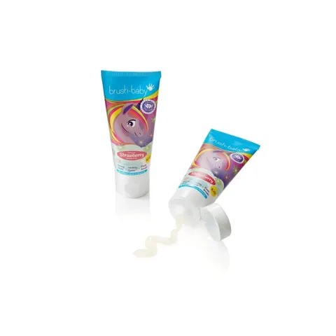 Natural Strawberry Kids Toothpaste – image 1