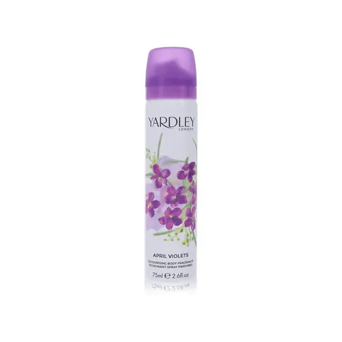 Yardley April Violets - 75ml - Deospray – afbeelding 1