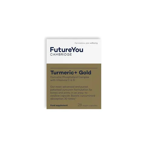 FutureYou Cambridge Turmeric+ Gold 28 Capsules – image 1