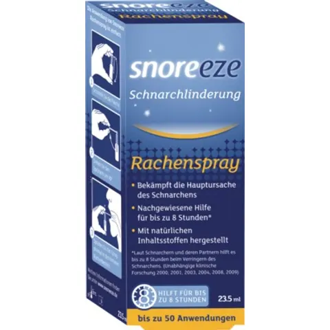 EB Vertrieb Snoreeze Schnarchlinderung Rachenspray – Bild 1