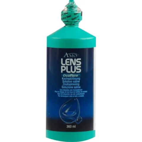 AMO Lens Plus OcuPure Saline 360ml – image 1