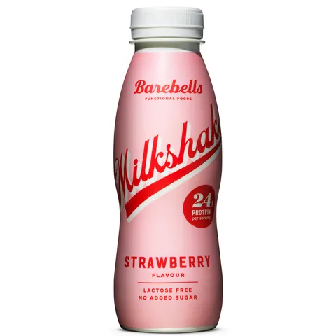 Barebells Protein Milkshake 330 ml truskawka – zdjęcie 1