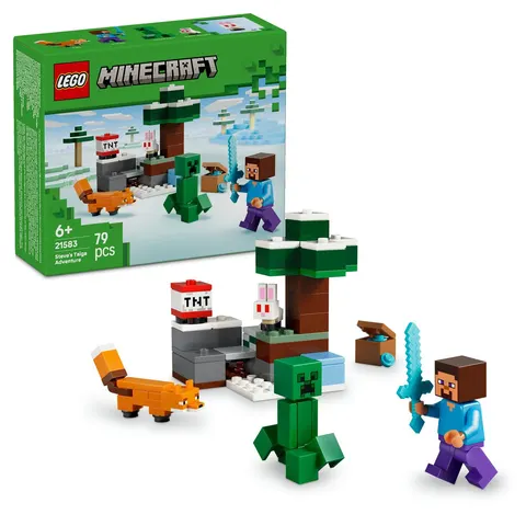Steves Abenteuer in der Taiga Lego-Set – Bild 1