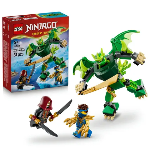 LEGO NINJAGO Lloyds Drachen-Mech Battle Set – Bild 1