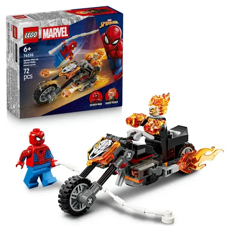 LEGO Marvel Spider-Man vs. Ghost Rider Motorcycle 76335 – image 1
