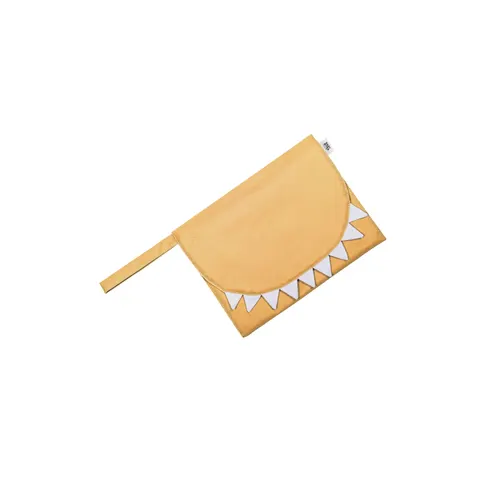 Matelas à langer bébé Baby Bites – Jaune – image 1
