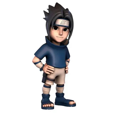 Figurine Minix Naruto Sasuke – Bleu – image 1