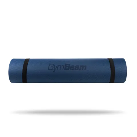 GymBeam Dwustronna Mata do jogi Grey/Blue – zdjęcie 1