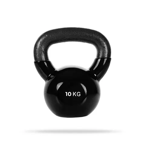 GymBeam Kettlebell Czarny 10 kg – zdjęcie 1