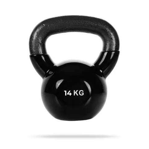 GymBeam Kettlebell Czarny 14 kg – zdjęcie 1