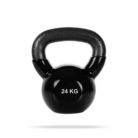 GymBeam Kettlebell Czarny 24 kg – zdjęcie 1