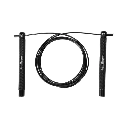 GymBeam Skakanka Black – zdjęcie 1