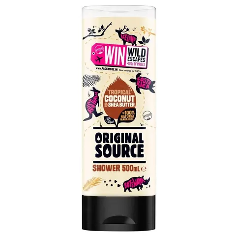 Original Source Tropical Coconut & Shea Butter Shower, 500ml – image 1