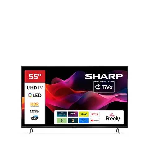 Sharp 55in Ultra HD Quantum Dot Tivo TV – image 1