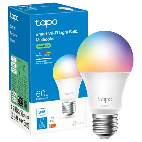TP-Link Tapo Smart Wi-Fi Light Bulb Multicolor – image 1
