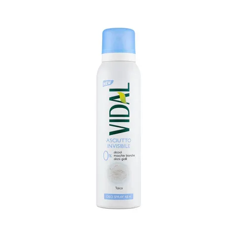 VIDAL Deodorante spray con talco 150 ml – immagine 1